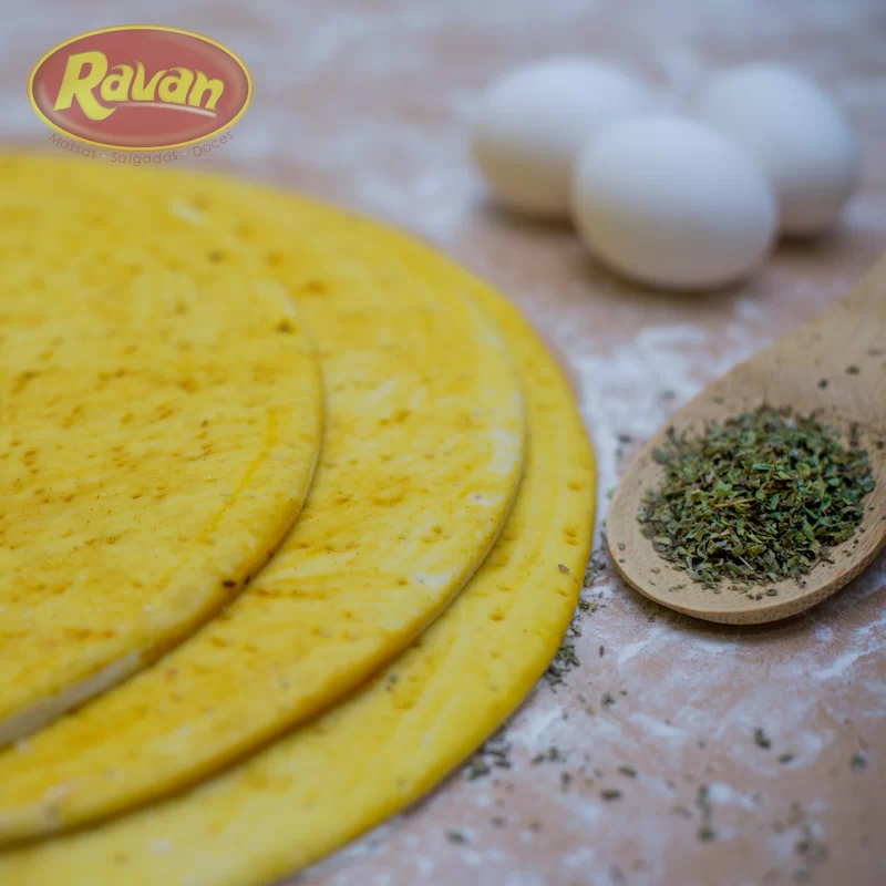 MASSA PARA PIZZA 12CM - PACOTE COM 10 UNID